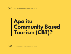 Konsep Community Based Tourism (CBT) untuk Pariwisata