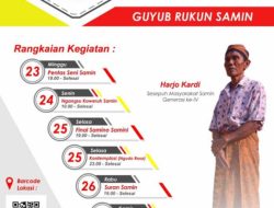 Sepekan SAMIN 2018 – Guyub Rukun Samin
